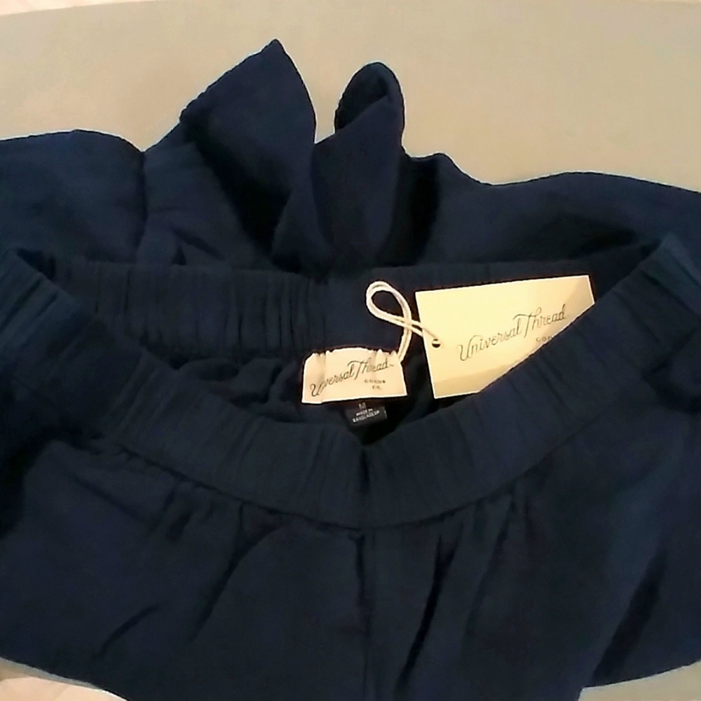 Dark Blue Cotton Shorts sz M